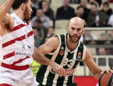 «Κατηφόρα» για τον Παναθηναϊκό που έχασε από την Αρμάνι 86-83 στο ΟΑΚΑ για την Euroleague (upd)